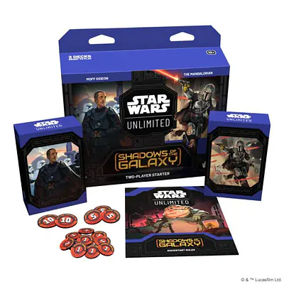 STAR WARS: UNLIMITED - SHADOWS OF THE GALAXY - TWO-PLAYER STARTER SET primary image