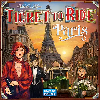 Ticket to Ride: Paris - Slovenska izdaja primary image