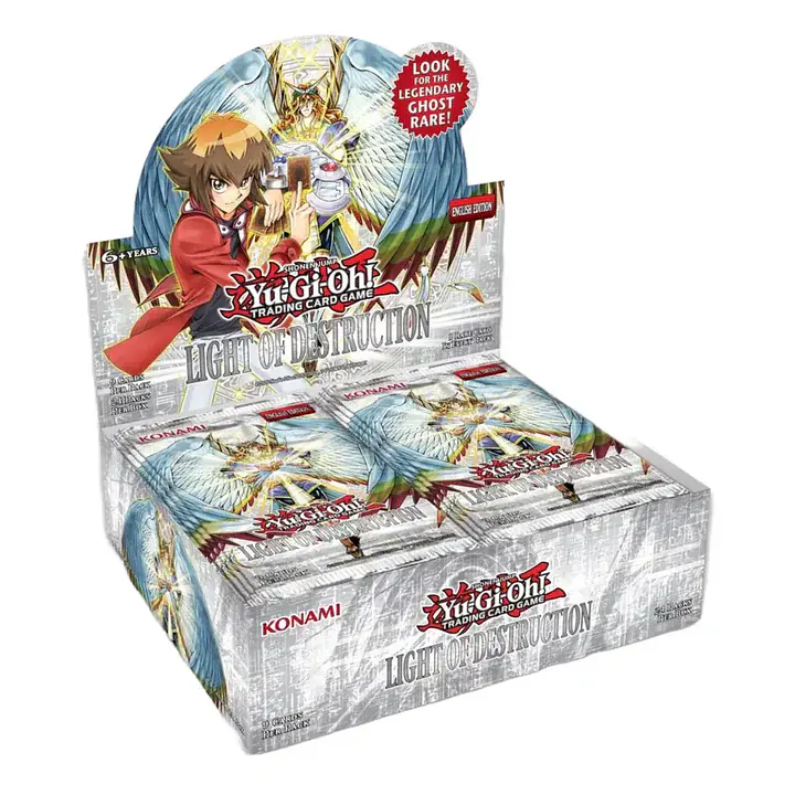 YGO – LIGHT OF DESTRUCTION - BOOSTER BOX – UNLIMITED - YU-GI-OH! - Master