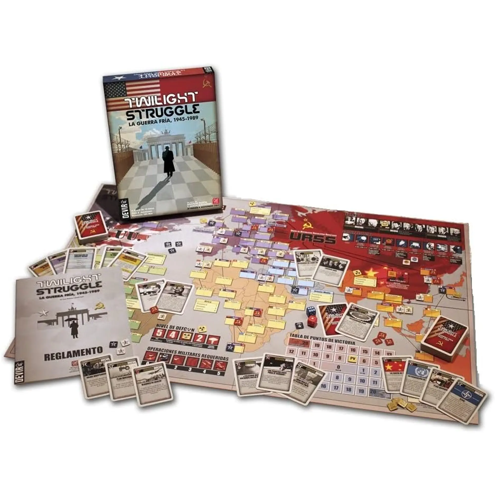 TWILIGHT STRUGGLE DELUXE EDITION - 7th PRINTING - Master