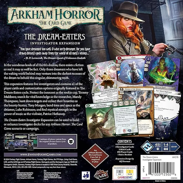 Arkham Horror: The Card Game – The Dream-Eaters: Investigator Expansion - Master