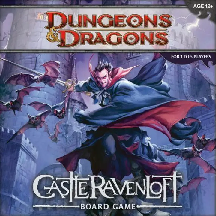 DUNGEONS AND DRAGONS: CASTLE RAVENLOFT BOARD GAME - Master
