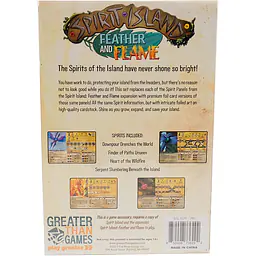 Spirit Island: Feather and Flame – Premium Foil Spirit Panels - Master