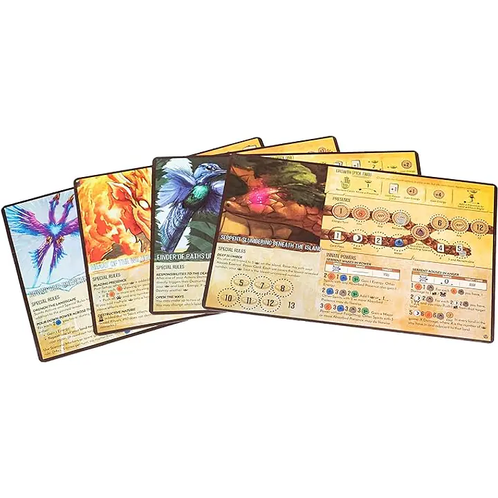 Spirit Island: Feather and Flame – Premium Foil Spirit Panels - Master