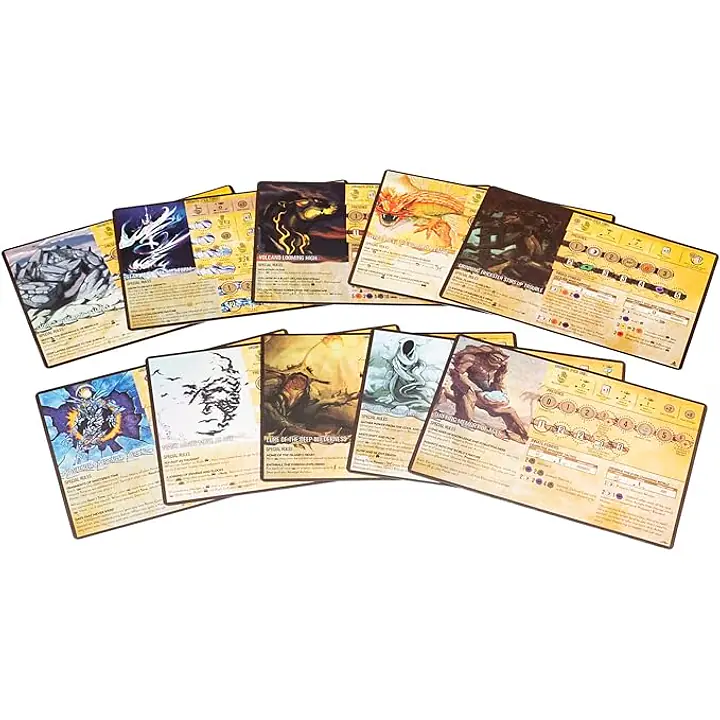 Spirit Island: Jagged Earth – Premium Foil Spirit Panels - Master