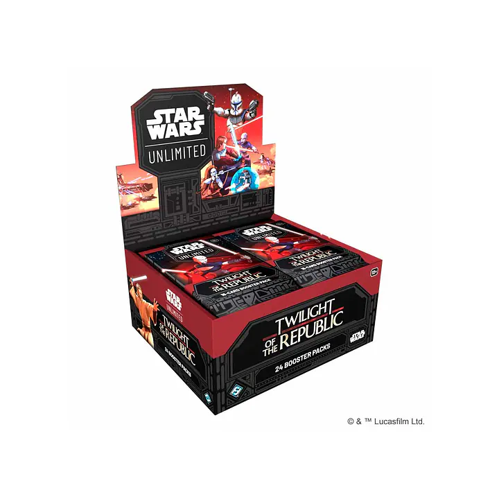 Star Wars: Unlimited - Twilight of the Republic Booster Box  - Master