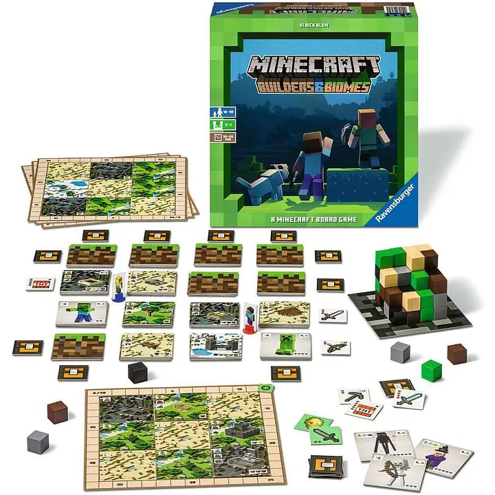 MINECRAFT: BUILDERS & BIOMES - POŠKODOVANA ŠKATLA - Master