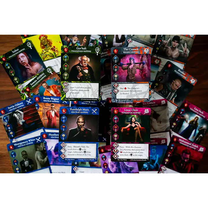 VAMPIRE: THE MASQUERADE RIVALS - EXPANDABLE CARD GAME - Master