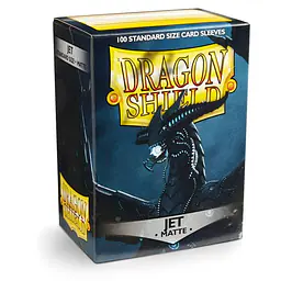 DRAGON SHIELD STANDARD SLEEVES - JET MATTE (100X) - Master