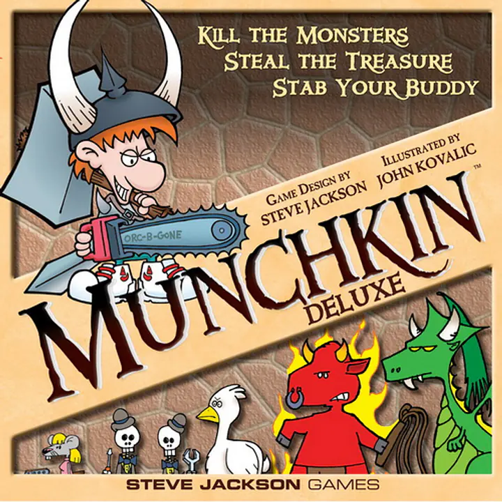 MUNCHKIN DELUXE - Master
