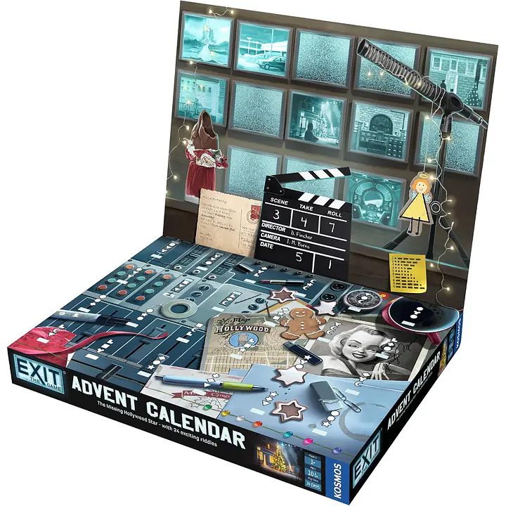 Exit: The Game – Advent Calendar: The Missing Hollywood Star - Master