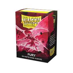 DRAGON SHIELD DUAL MATTE SLEEVES - FURY (100X) - Master