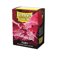 DRAGON SHIELD DUAL MATTE SLEEVES - FURY (100X) - Master