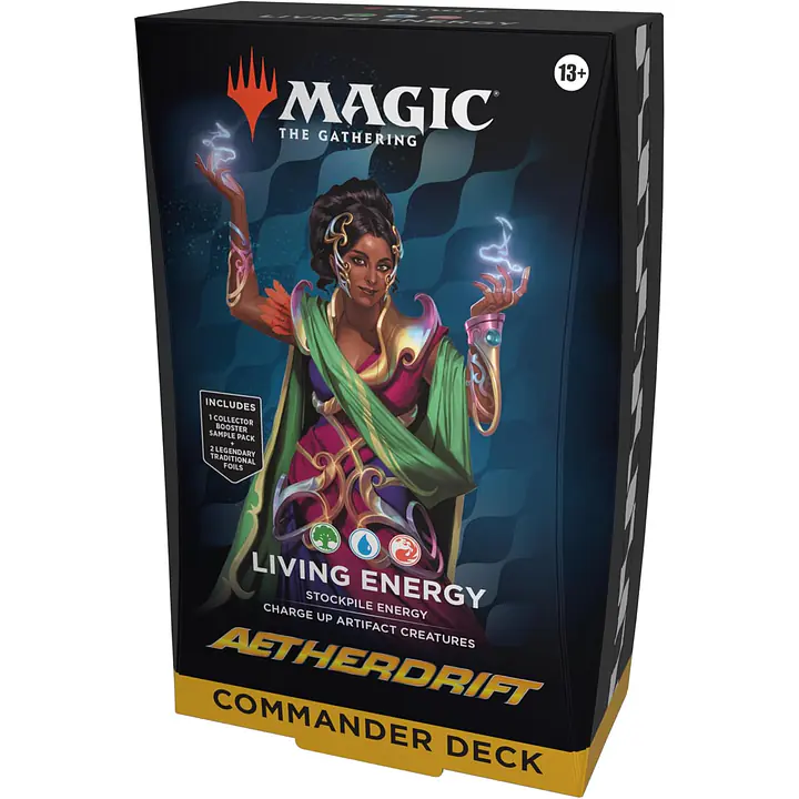 Magic the Gathering - Aetherdrift: Living Energy Commander Deck  - Master
