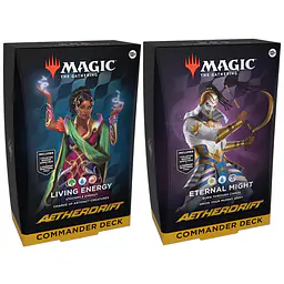 Magic the Gathering - Aetherdrift Commander Deck bundle - Master