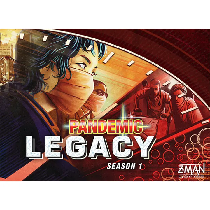 PANDEMIC LEGACY - SEASON 1 - RED - Master