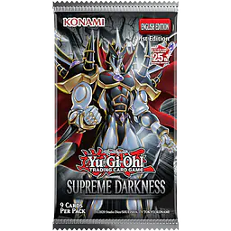 YGO - Supreme Darkness Trading Card Game 1st Edition Booster Pack - YU-GI-OH! - Master