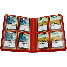 Gamegenic - Casual Album 8-Pocket - Red - Master