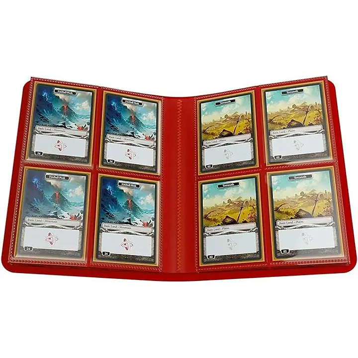Gamegenic - Casual Album 8-Pocket - Red - Master