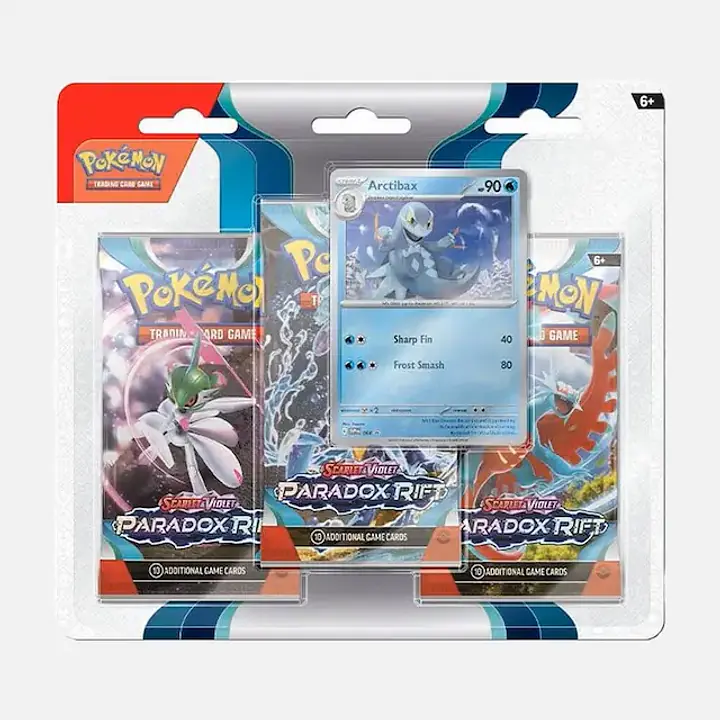 Pokemon - PKM - Paradox Rift (SV04) 3-Pack Blister Arctibax - Master