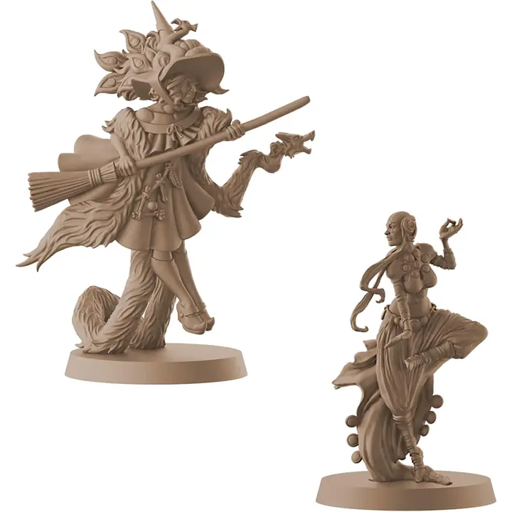 Massive Darkness 2: Heroes & Monster Set – Monks & Necromancers vs The Paragon - Master