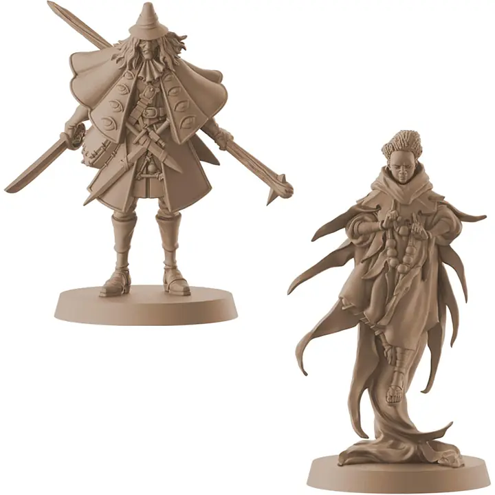 Massive Darkness 2: Heroes & Monster Set – Monks & Necromancers vs The Paragon - Master