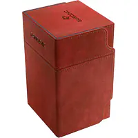 GAMEGENIC - WATCHTOWER 100+ CONVERTIBLE DECK BOX - RED - Master