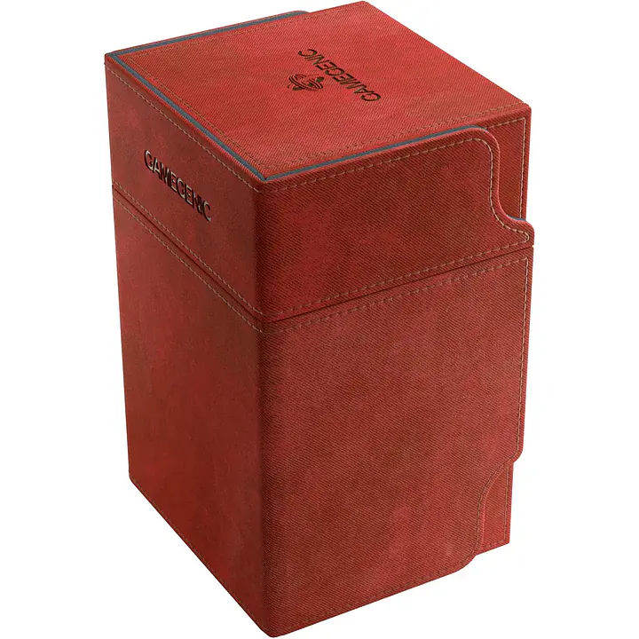 GAMEGENIC - WATCHTOWER 100+ CONVERTIBLE DECK BOX - RED - Master