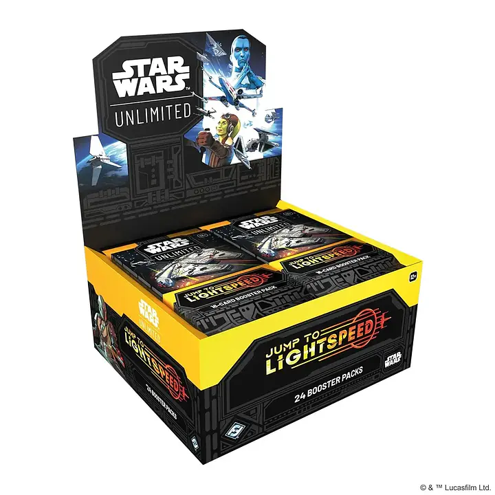 Star Wars: Unlimited - Jump to Lightspeed - Booster Display - Master