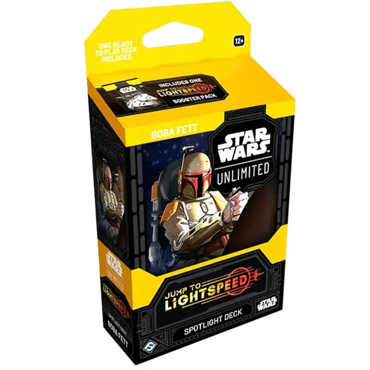 Star Wars: Unlimited - Jump to Lightspeed Spotlight Deck - Boba Fett - Master