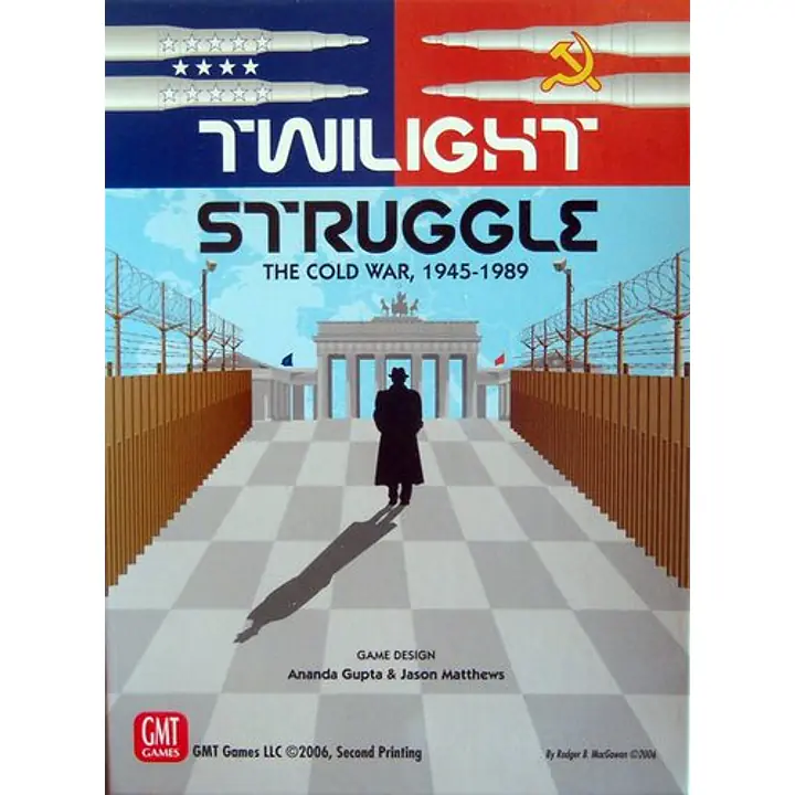 TWILIGHT STRUGGLE DELUXE EDITION - 7th PRINTING - Master