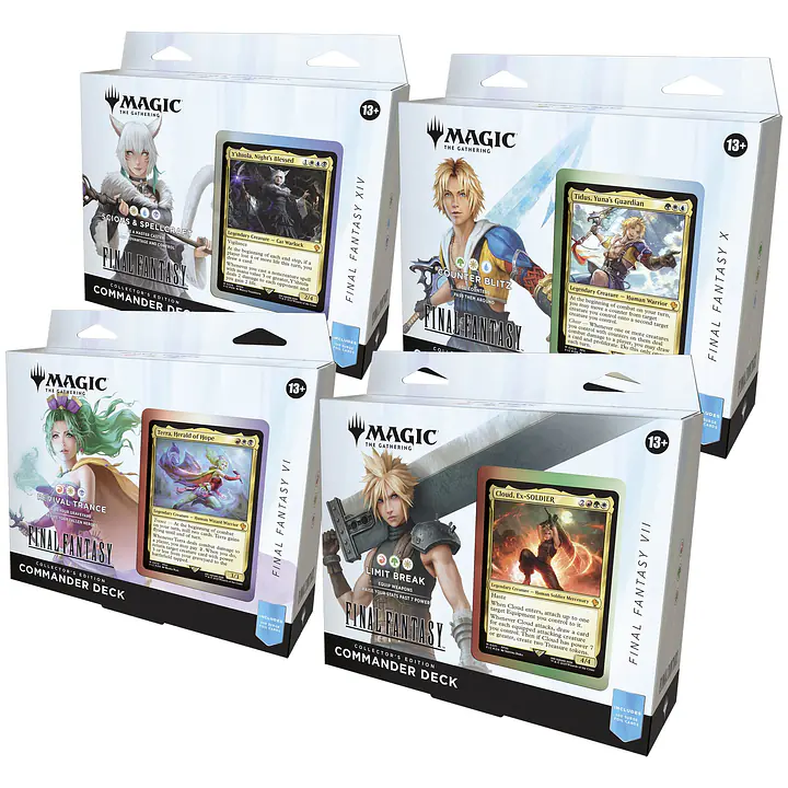 Magic the Gathering - Final Fantasy Collector Deck Display - Master