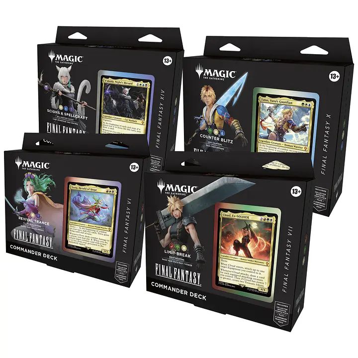 Magic the Gathering - Final Fantasy Commander Deck Display  - Master