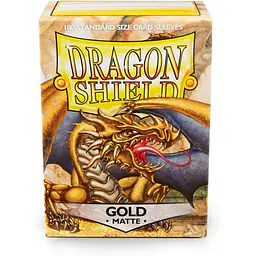 Dragon Shield Standard Matte - Gold (100x) - Master