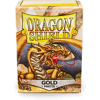 Dragon Shield Standard Matte - Gold (100x) - Master