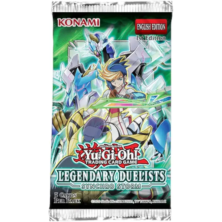 YGO - Legendary Duelists: Synchro Storm - Booster Pack - YU-GI-OH! - Master