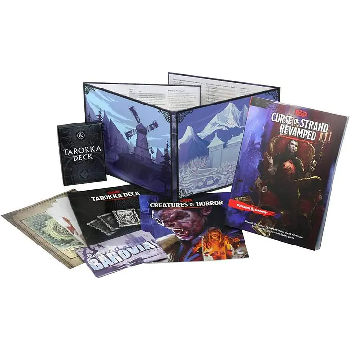 Dungeons and Dragons Curse of Strahd: Revamped Premium Edition - Master