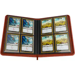 Gamegenic - Zip - Up - Album 8-Pocket - Red - Master