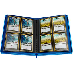 Gamegenic - Zip - Up - Album 8-Pocket - Blue - Master