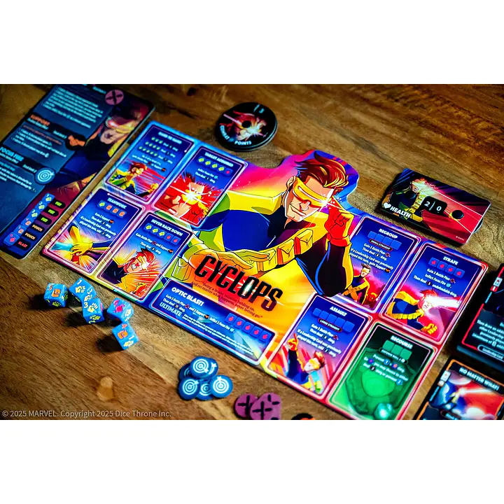 Marvel Dice Throne: X-Men – Cyclops v. Gambit v. Rogue v. Jean Grey - Master