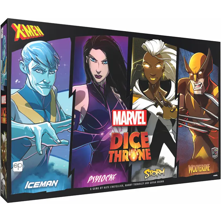 Marvel Dice Throne: X-Men – Iceman v. Psylocke v. Storm v. Wolverine - Master