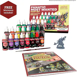 Army Painter - Warpaints Fanatic Most Wanted Set - Master