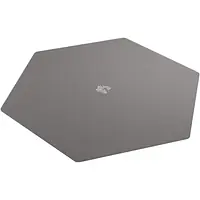 Gamegenic - Magnetic Dice Tray Hexagonal - Black/Gray - Master