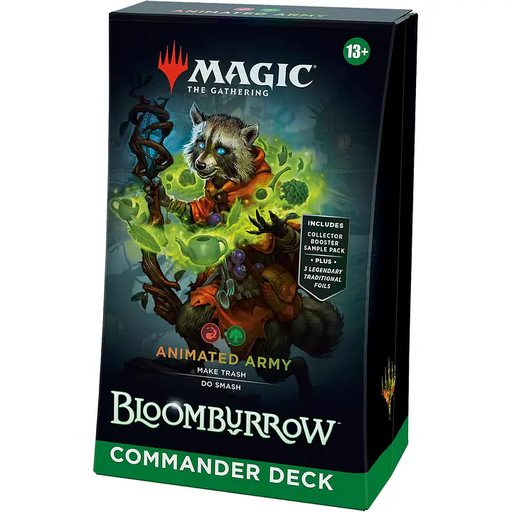 MAGIC THE GATHERING - Bloomburrow Commander Deck - Animated Army - Master