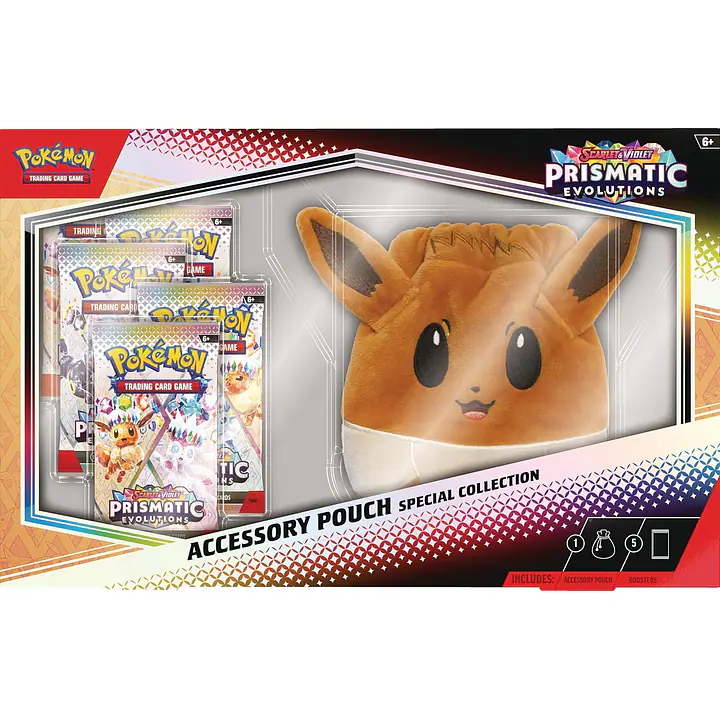  Pokemon - PKM - Scarlet & Violet—Prismatic Evolutions Accessory Pouch Special Collection - Master