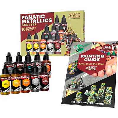 Army Painter - Warpaints Fanatic: Metallics Paint Set primary image