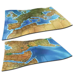 Deluxe Game Mat – THE WEST & THE EAST - Master