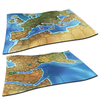 Deluxe Game Mat – THE WEST & THE EAST - Master