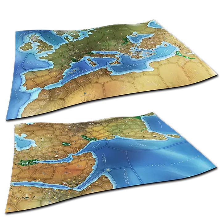 Deluxe Game Mat – THE WEST & THE EAST - Master