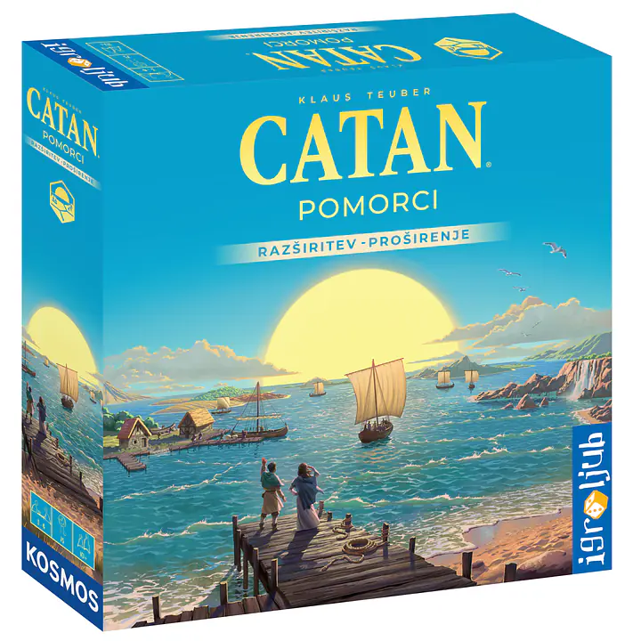 CATAN - POMORCI - Nova 2025 izdaja - Master